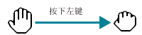 卷动模式中的指针图像