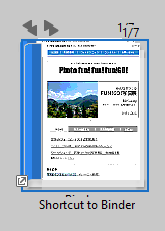 Image of the created shortcut