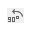 Rotate Left 90 Degrees button