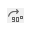 Rotate Right 90 Degrees button
