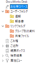 リンクルートフォルダのイメージ