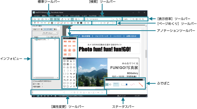 Viewerウィンドウの構成図