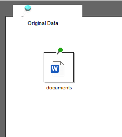 Image of an original data view
