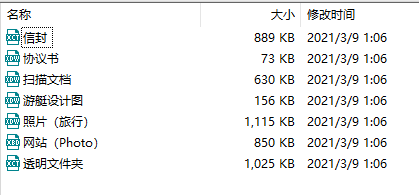 列表显示示例
