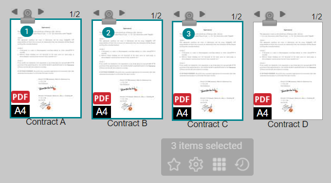 Stacking Documents