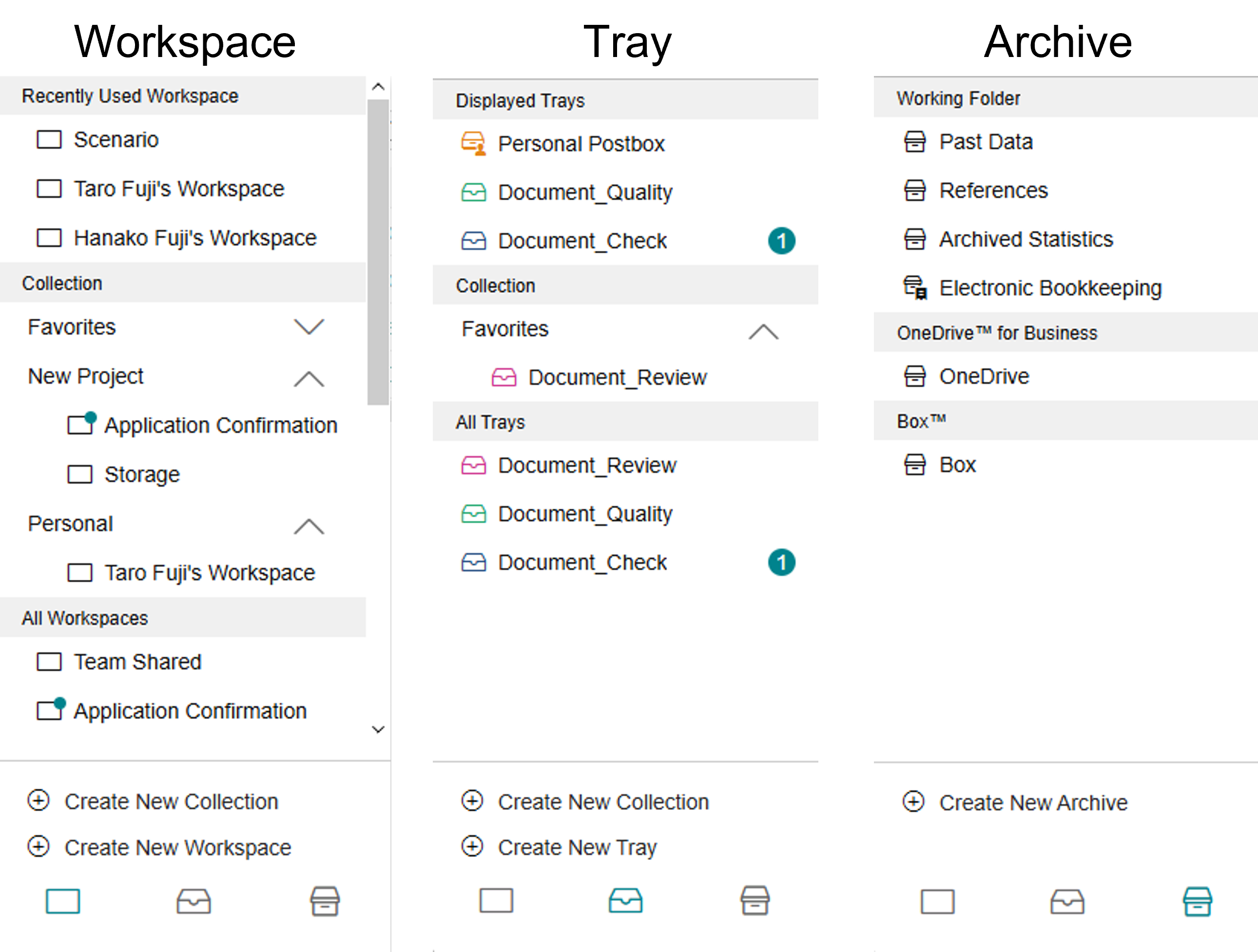 Sidebar Components
