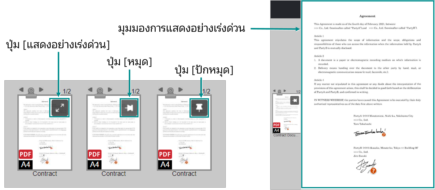 มุมมองการแสดงอย่างเร่งด่วน