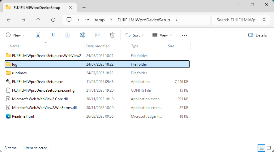 Minit File Retrieving Debug Logs